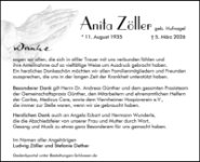 eine Anzeige
