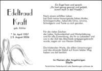 eine Anzeige
