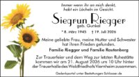 eine Anzeige